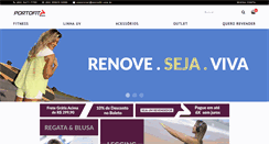 Desktop Screenshot of portofit.com.br